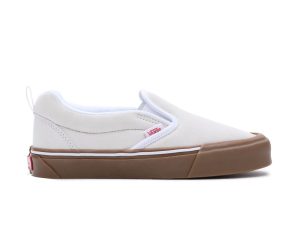 VANS KNU SLIP VN0009QDWHT-WHT Λευκό